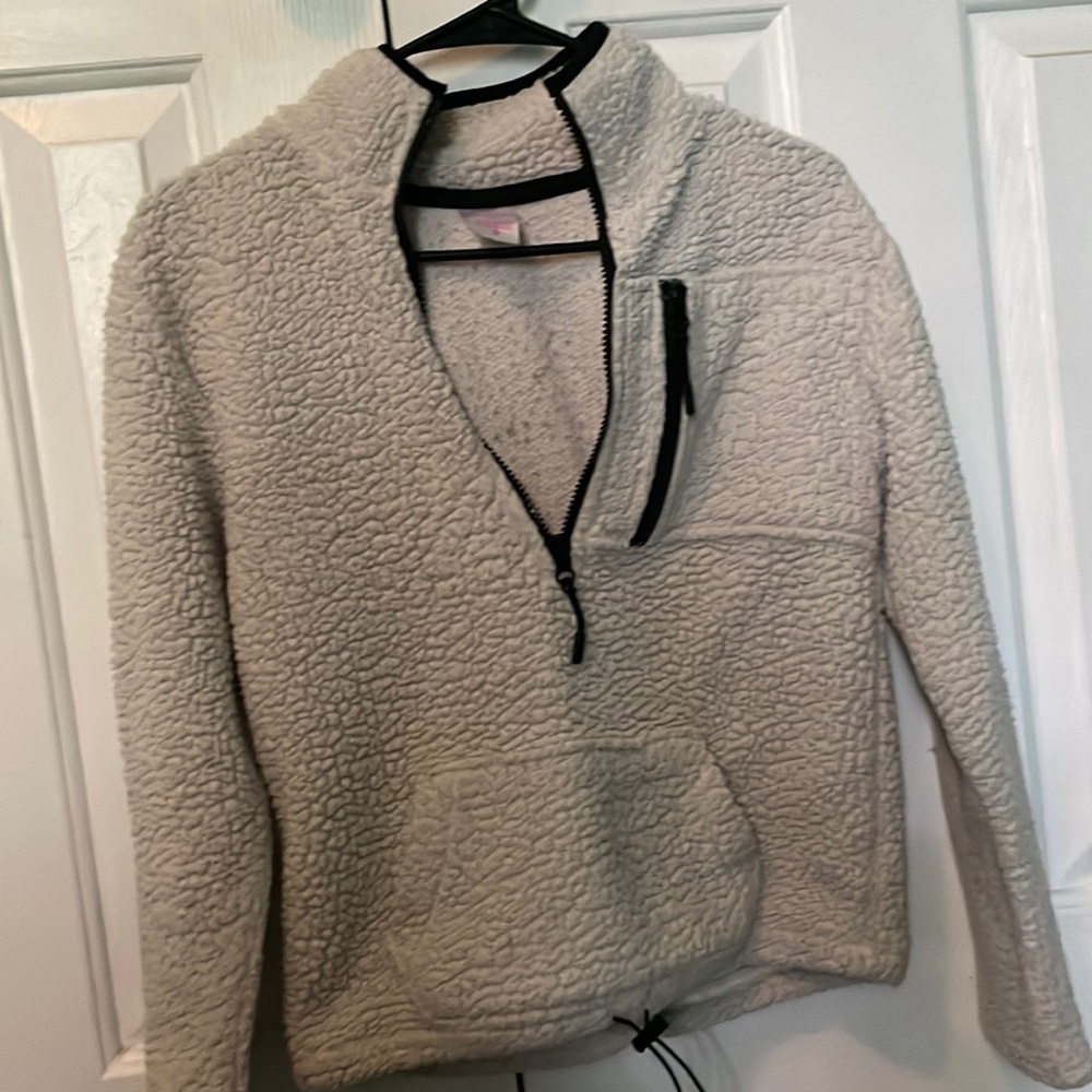 Womens fleece half zip